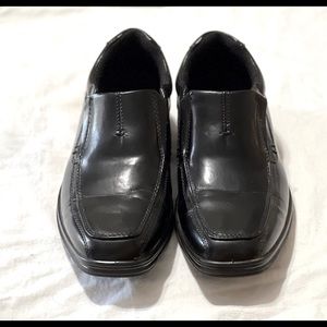 Black Big Boy Dress Shoes Size 4M
